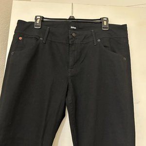 Women's Hudson Collin Flap Skinny Jeans, size: 32,  black